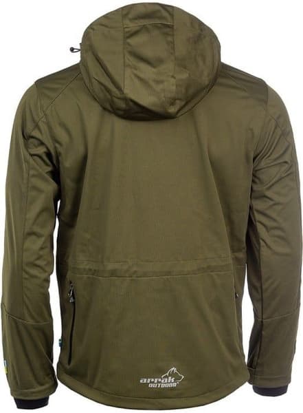 Arrak M's Softshelljacket Akka Olive, view: 3