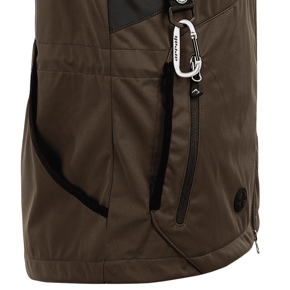 Arrak W's Akka Softshell Jacket Brown, view: 5