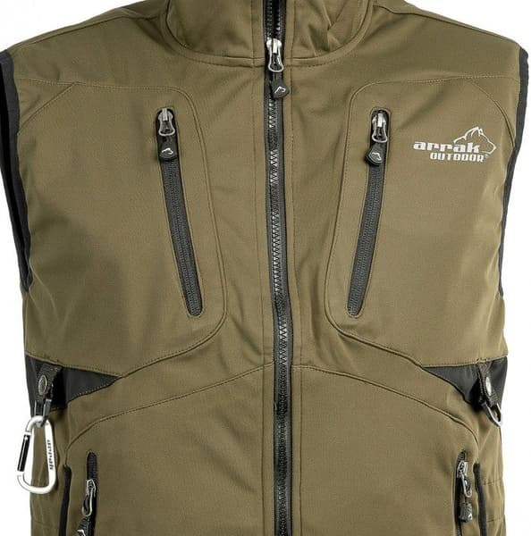 Arrak Softshellvest Acadia Olive, view: 5