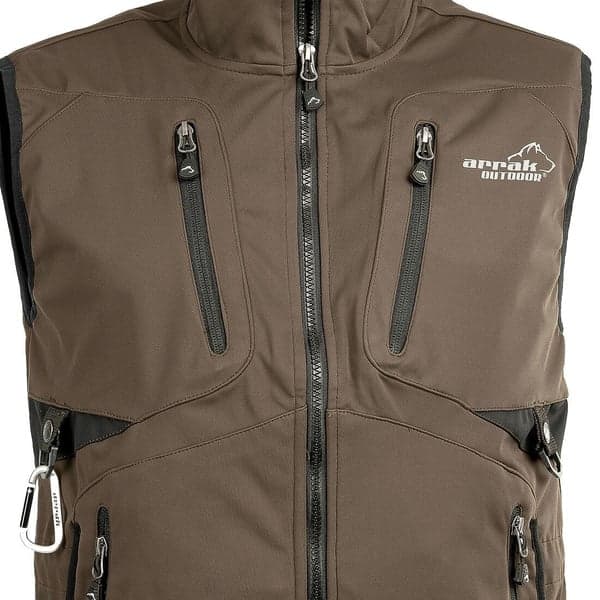 Arrak M's Acadia Softshell Vest Brown, view: 4