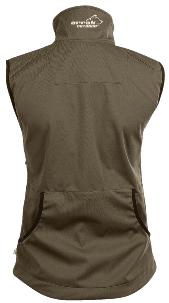 Arrak W's Acadia Softshell Vest Brown, view: 2