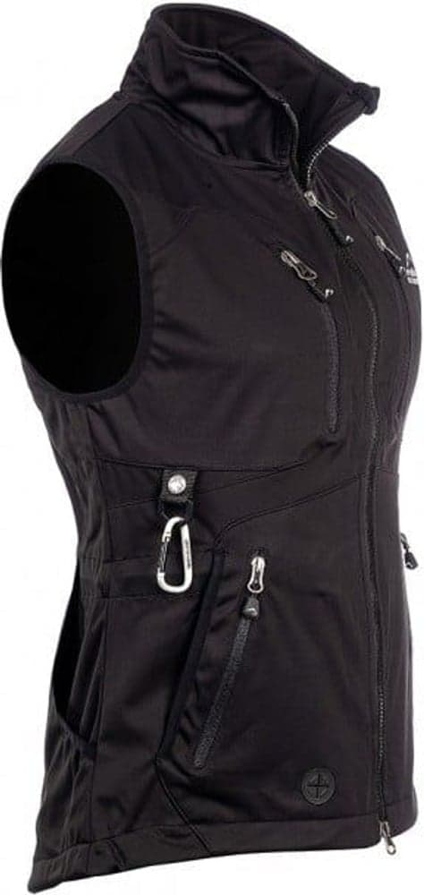 Arrak Acadia Softshell Vest Dame Svart, view: 2