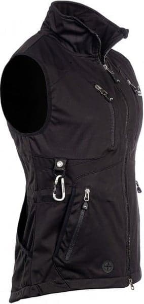 Arrak Acadia Softshell Vest Dame Svart, view: 2