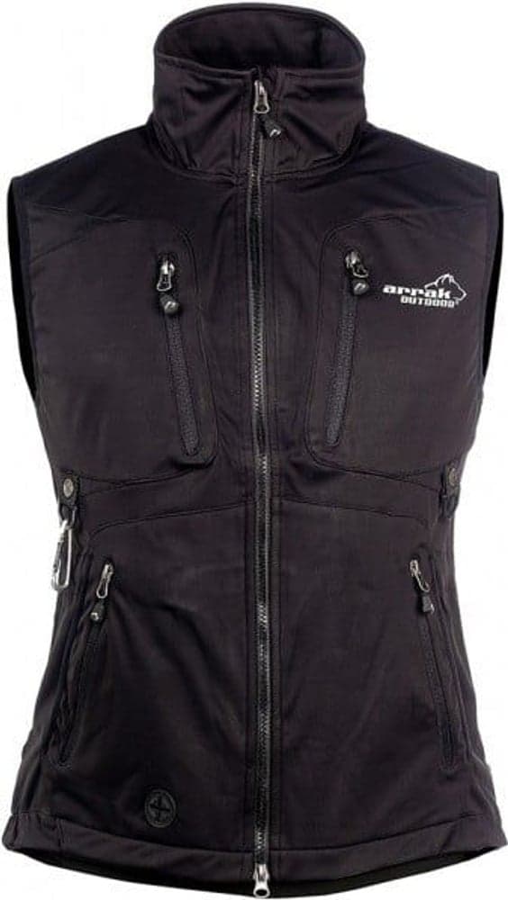 Arrak Acadia Softshell Vest Dame Svart, view: 0