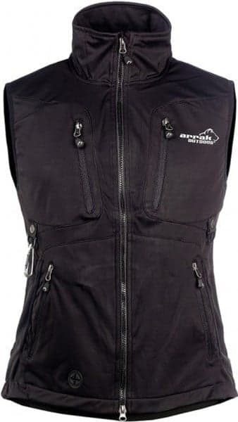 Arrak Acadia Softshell Vest Dame Svart, view: 0