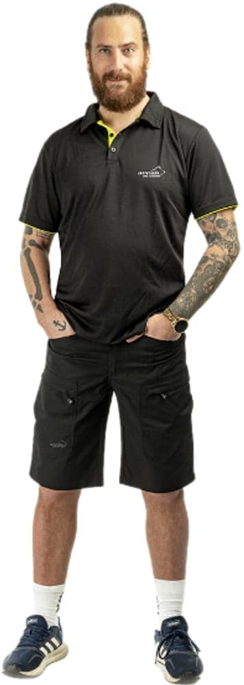 Arrak M's Active Stretch Shorts Black, view: 3