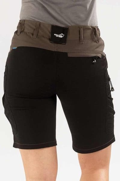 Arrak Active Stretch Shorts Dame Brun, view: 4