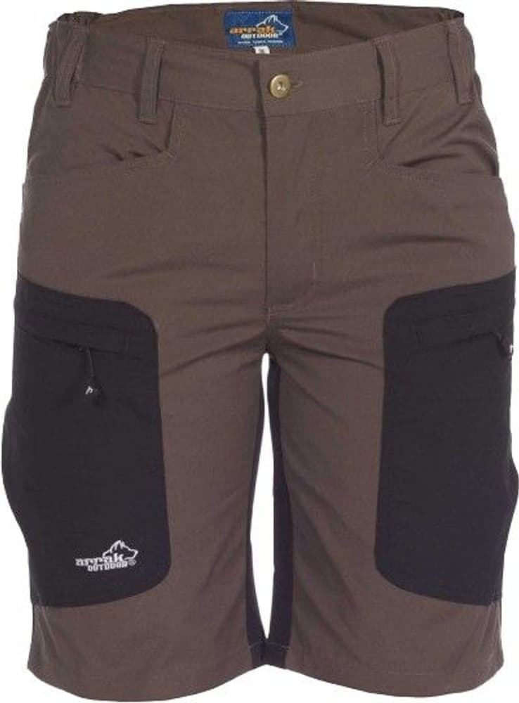 Arrak Active Stretch Shorts Dame Brun, view: 0