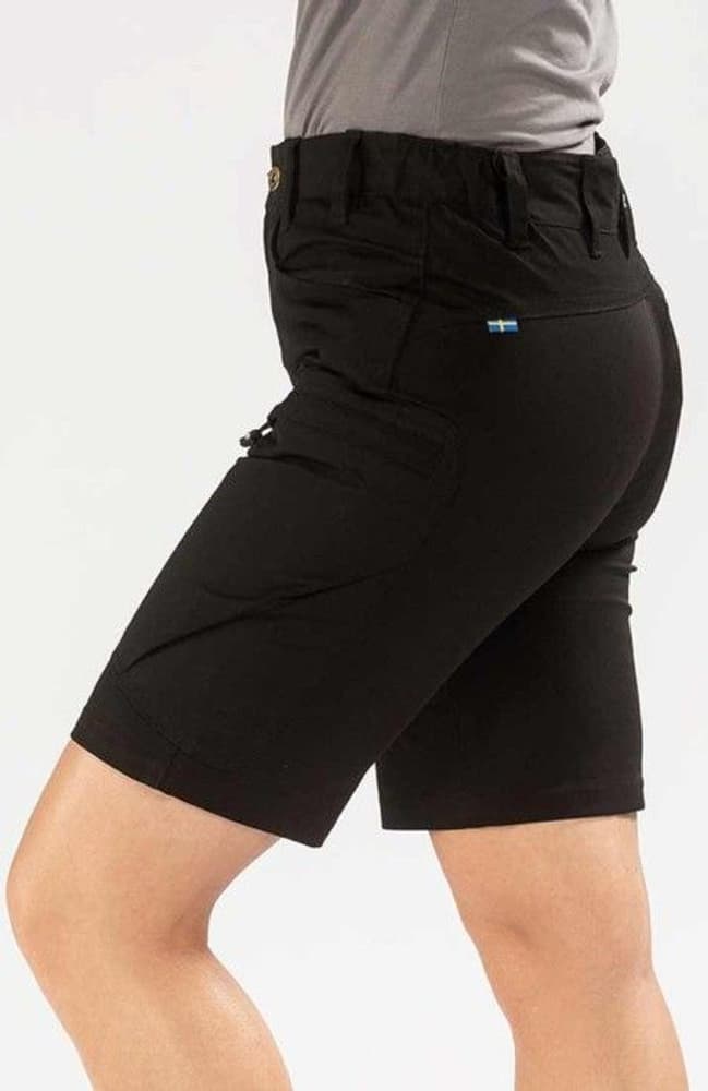 Arrak Active Stretch Shorts Dame Svart, view: 3