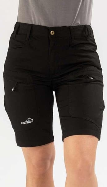 Arrak Active Stretch Shorts Dame Svart, view: 1