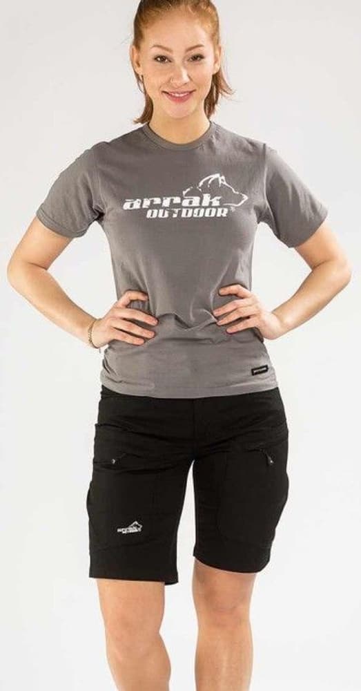 Arrak Active Stretch Shorts Dame Svart, view: 4
