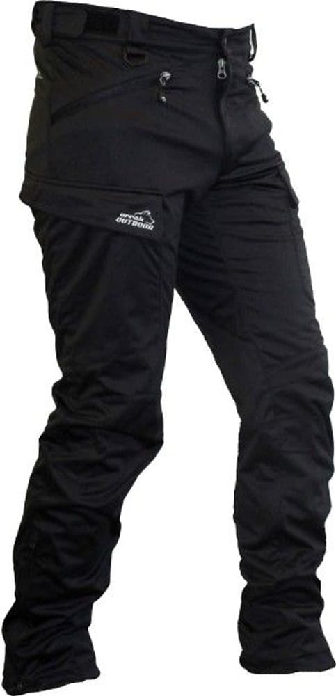 Arrak Action Softshell Pants Herre Svart, view: 0
