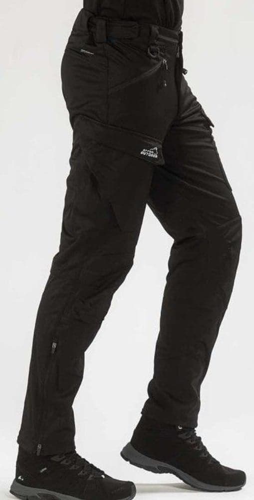 Arrak Action Softshell Pants Herre Svart, view: 1