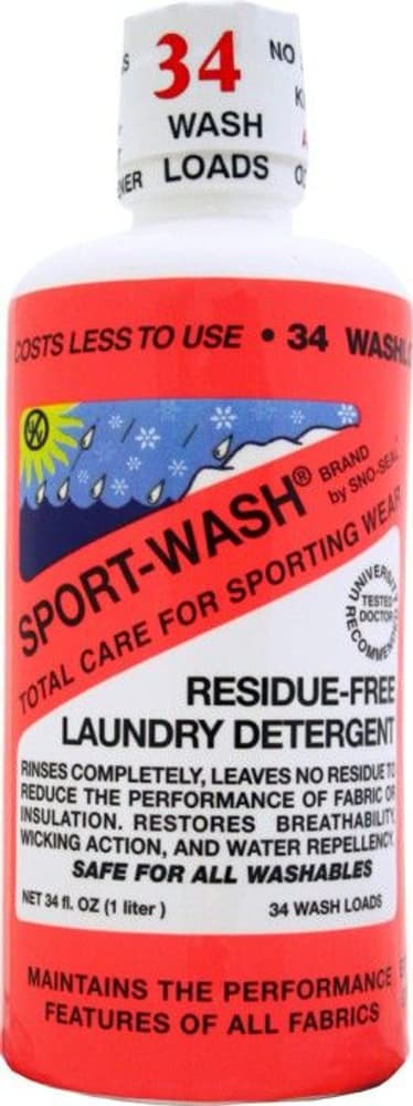 Sportwash 1 Liter(34 Washes), view: 0