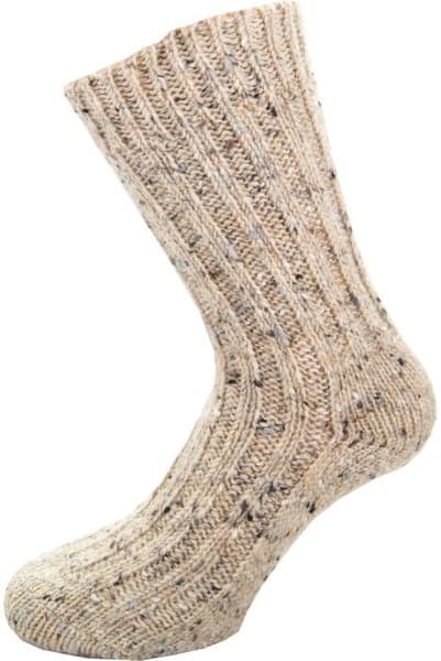 Raggsockor 2-pack Grå/Beige, view: 2