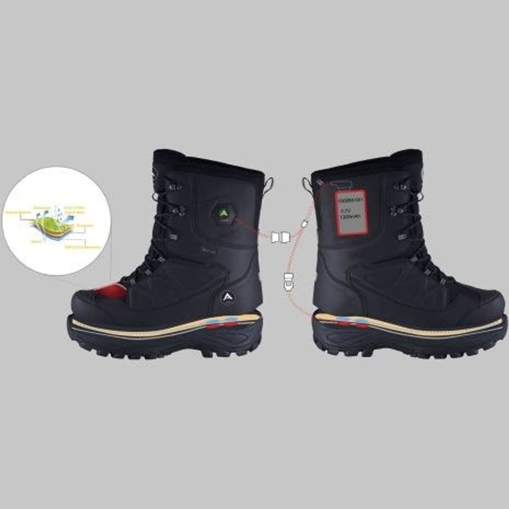 Tech Varmestøvel Svart Unisex, view: 2