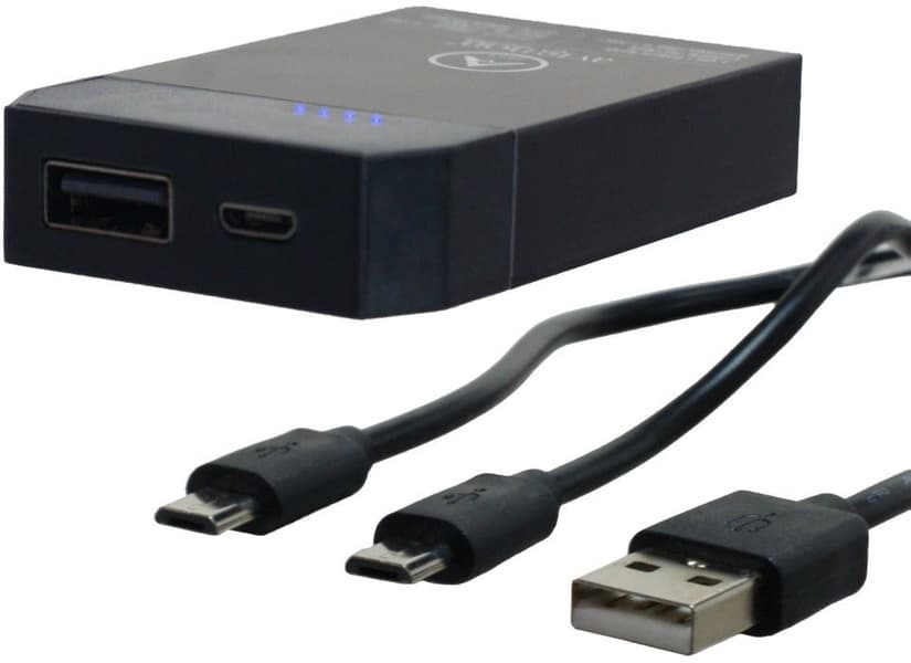 votter Power Bank Svart, view: 1