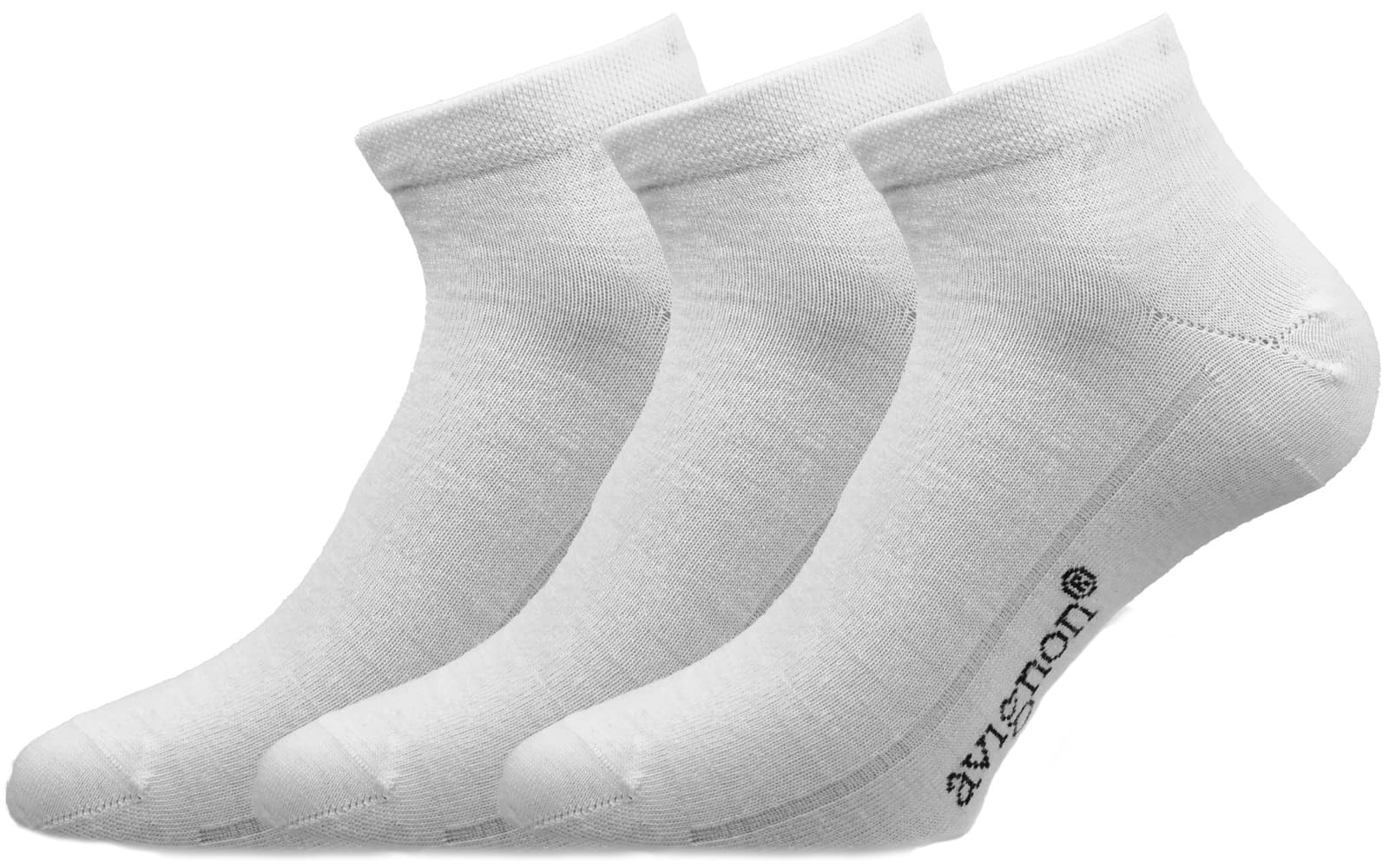 Sneaker Low Merino Sock 3-pieces White, view: 0