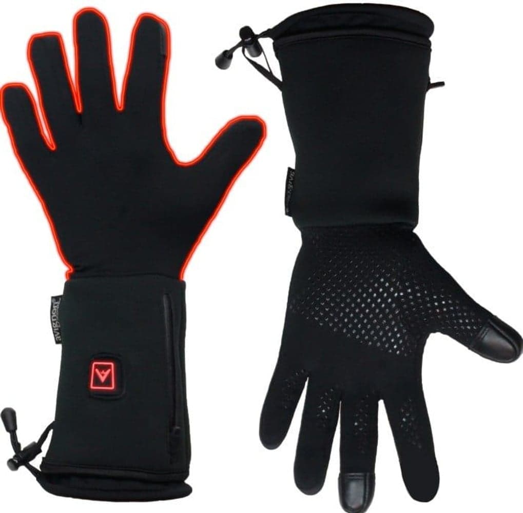 Varmefingervante Liner Powerbank Svart, view: 1