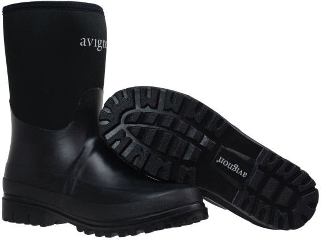 Balder Mid Neoprenstøvel Unisex Svart, view: 1