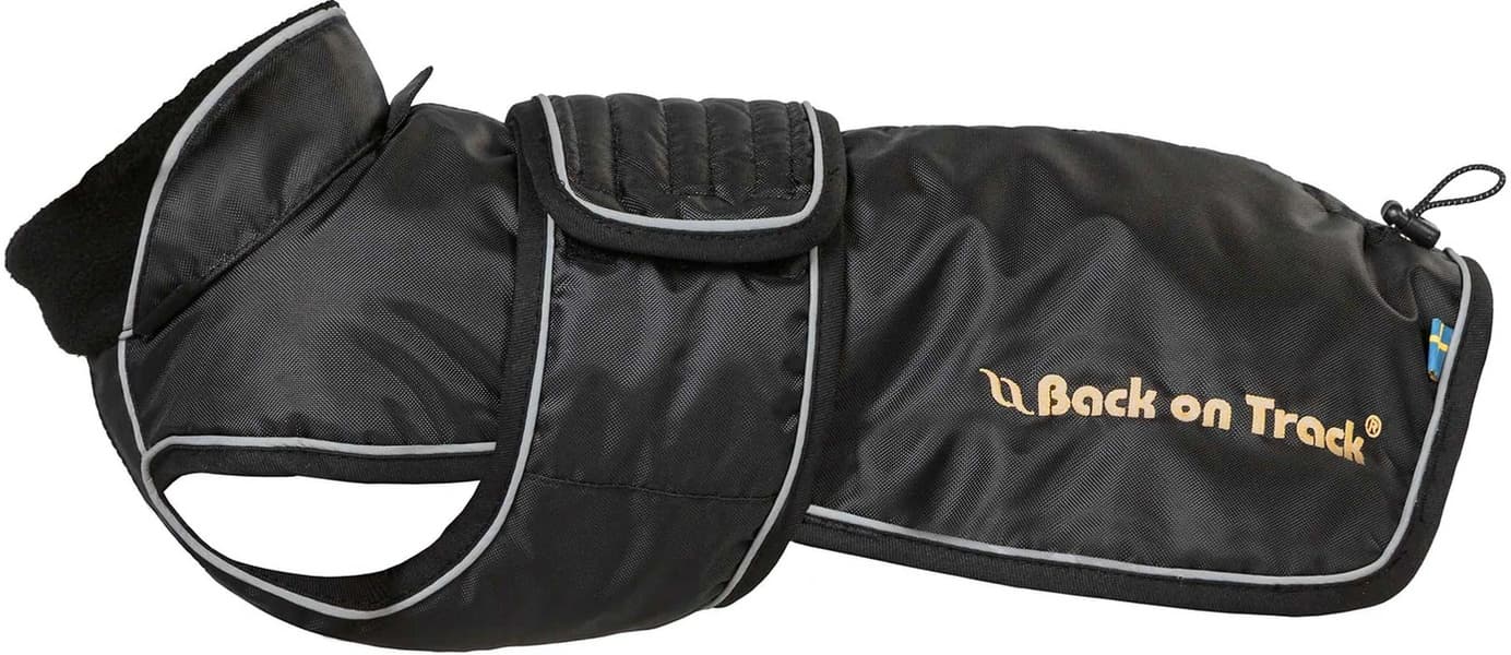 Back on Track Buddy Hundedekken med lang rygg, Svart 28-44 cm, view: 0