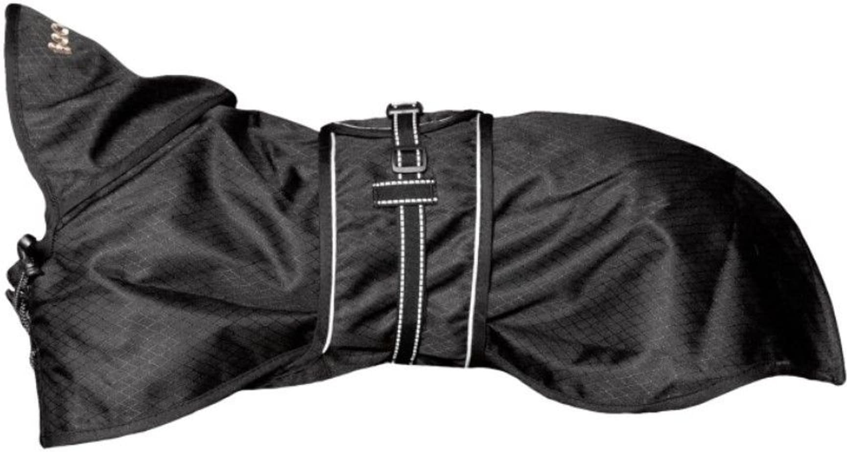 Back on Track Hunderegndekken uten fylling Svart 63-82 cm, view: 0