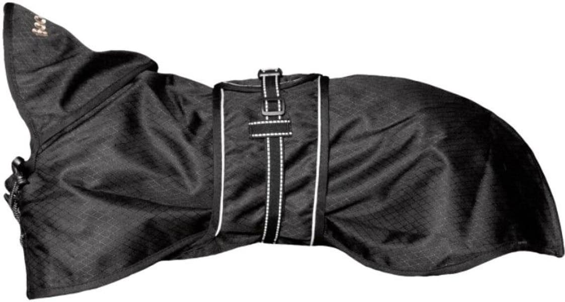 Back on Track Hunderegndekken uten fylling Svart 63-82 cm, view: 0