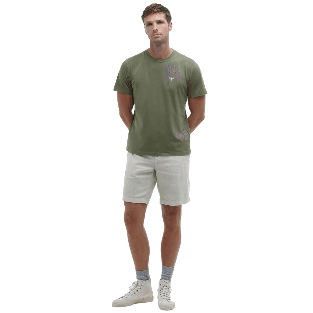 M's Sports Tee Burnt Olive, view: 4
