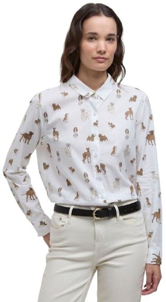 W's Safari Shirt Dog Print, view: 1