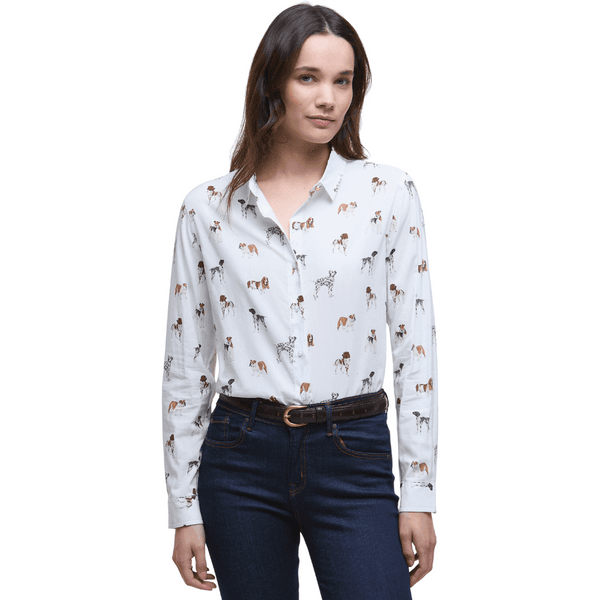 W's Safari Shirt Dog Print, view: 4