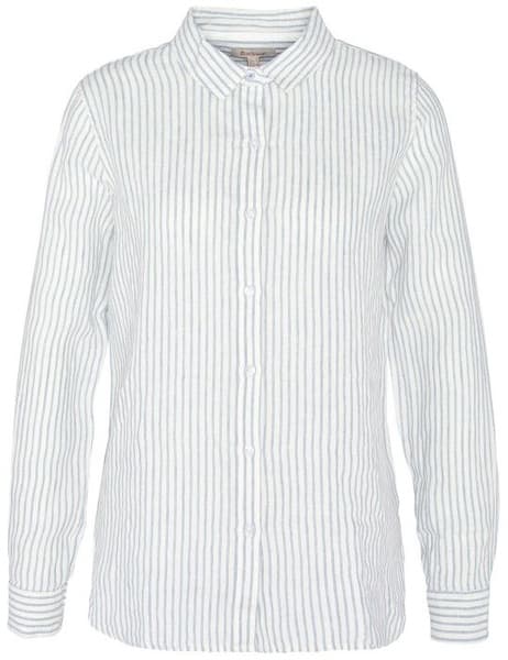 W's Marine Linen Shirt Chambray Stripe, productDetailPage.view: 0