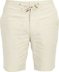 M's Linen Shorts Light Stone - view: 0