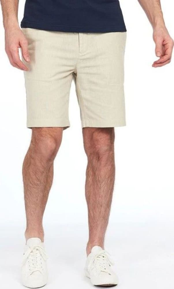 M's Linen Shorts Light Stone, view: 1