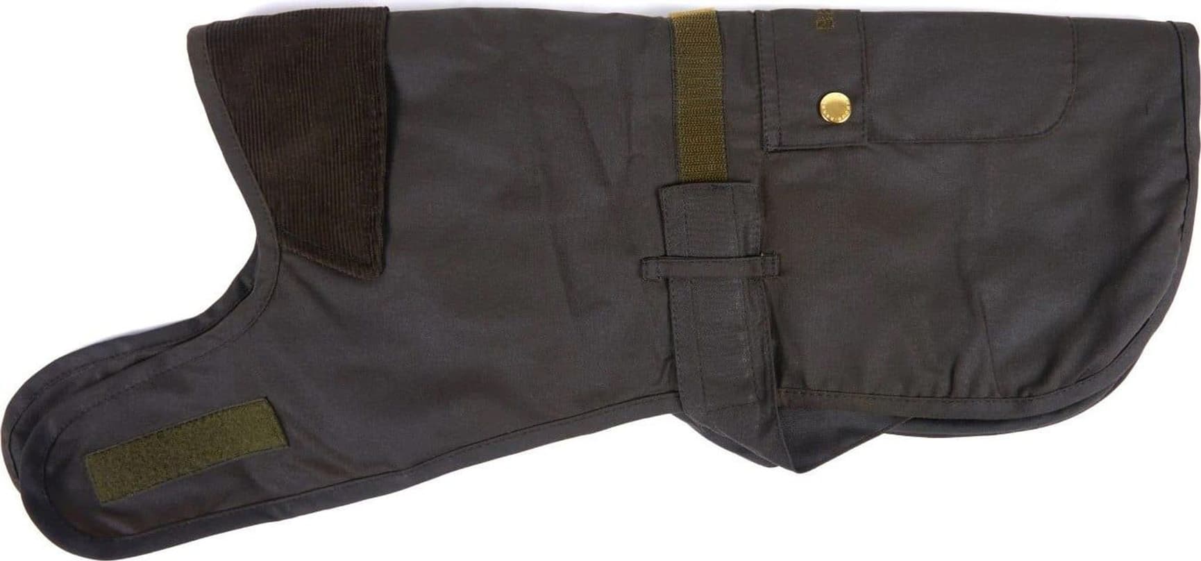 2 in 1 Wax Dog Coat Olive/Brown, view: 0