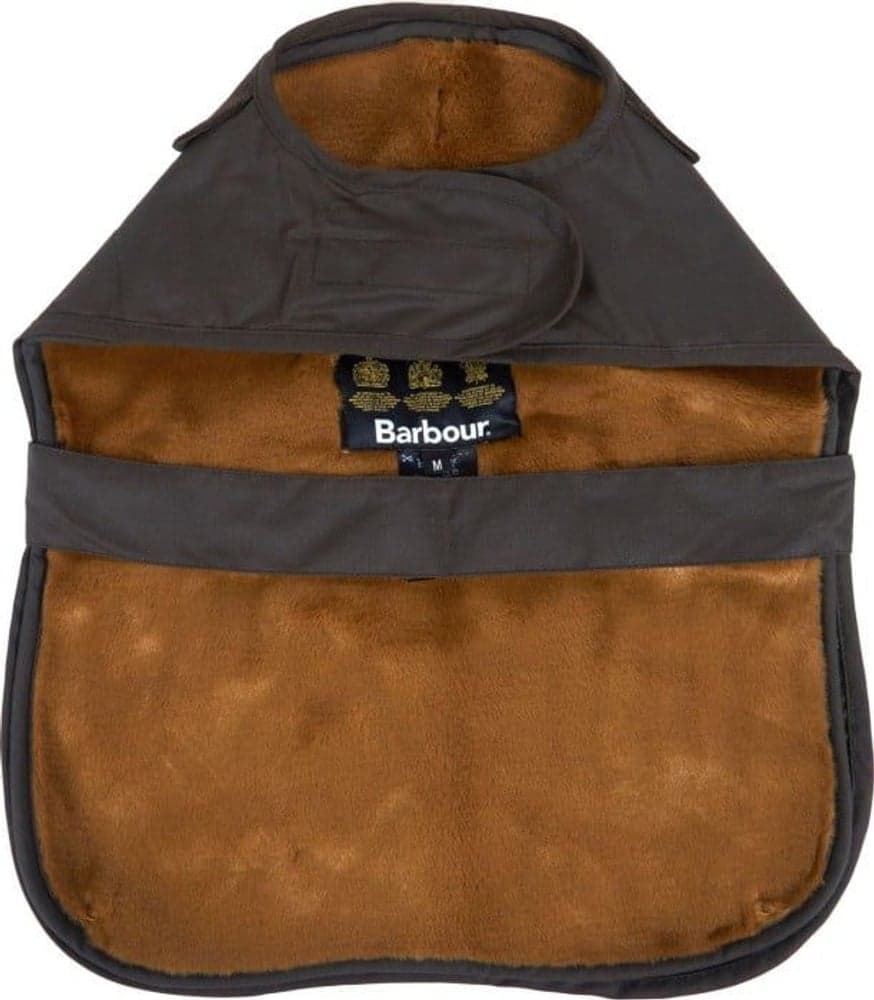 2 in 1 Wax Dog Coat Olive/Brown, view: 1