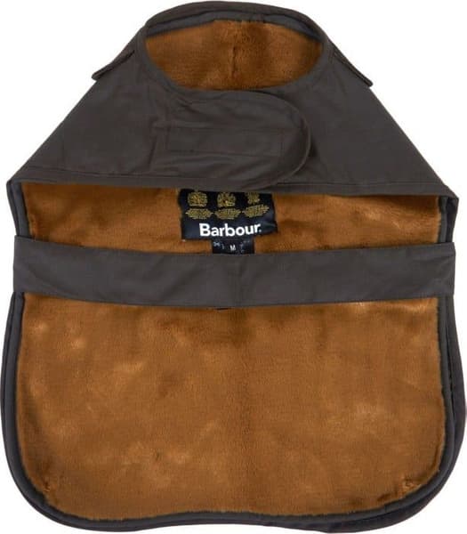 2 in 1 Wax Dog Coat Olive/Brown, view: 1