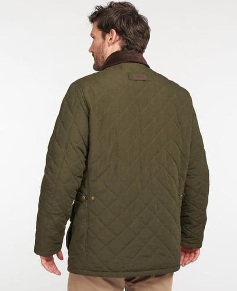 M's Burton Quilt Dark Olive, view: 2