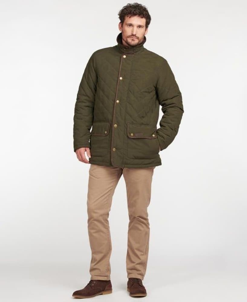 M's Burton Quilt Dark Olive, view: 5
