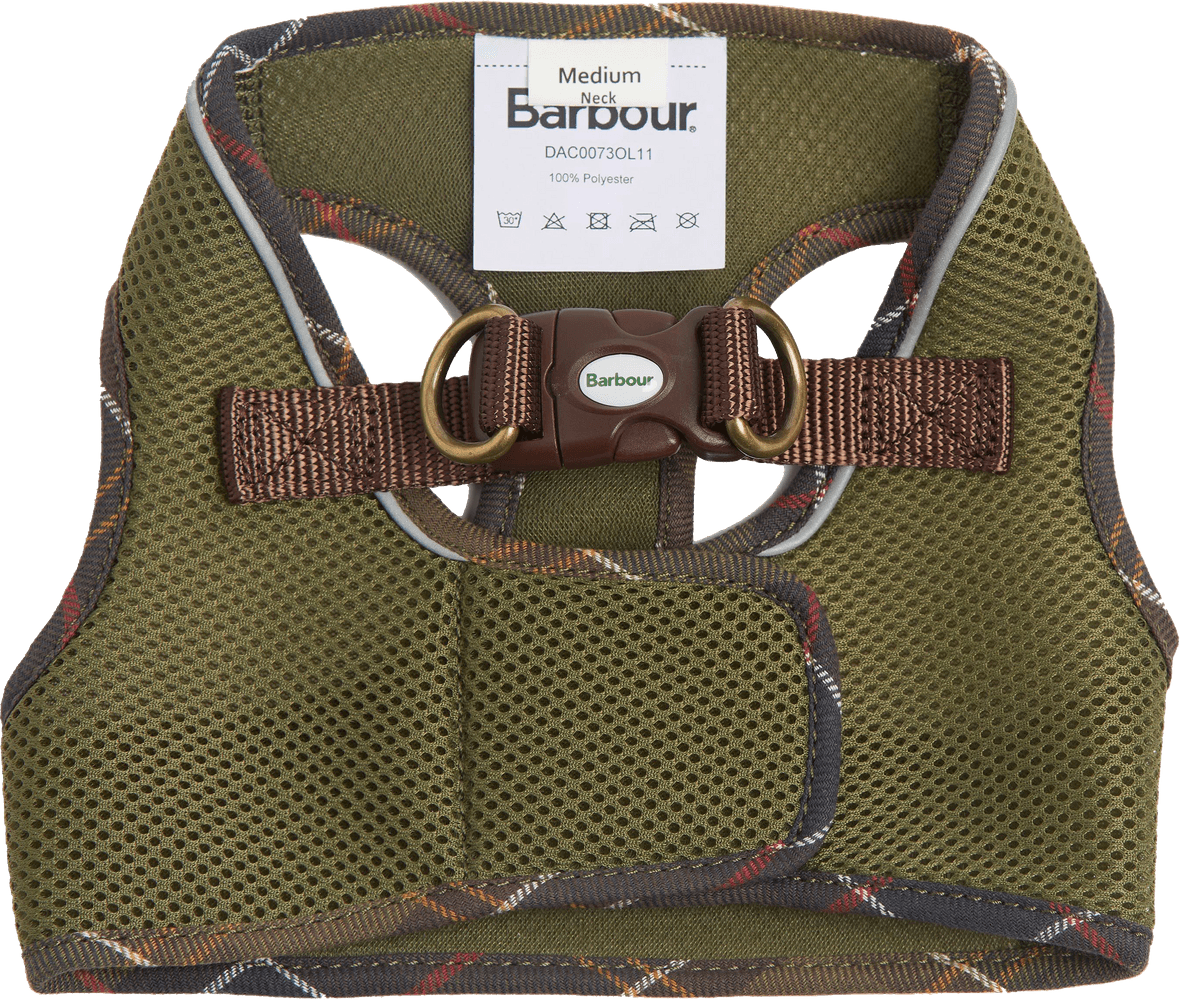 Mesh Dog Harness Olive, view: 1
