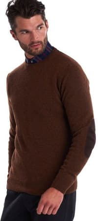 M's Patch Crew Neck Warm Ginger - view: 1