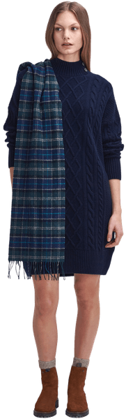 W's Clarence Dress Navy Woodland Floral - view: 5