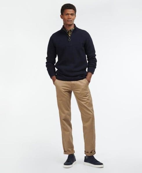 M's Holden Half Zip Navy, view: 5