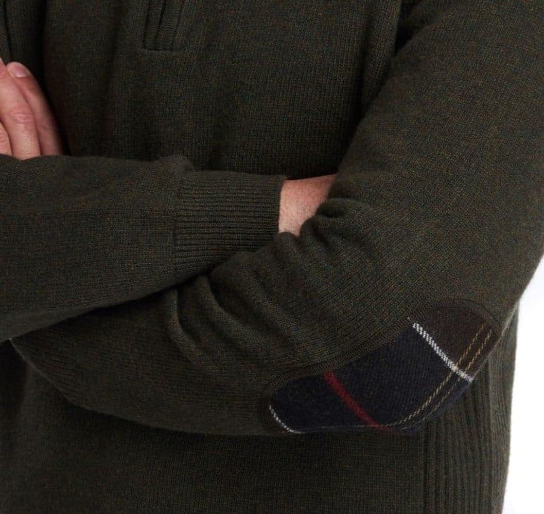 M's Holden Half Zip Dark Olive, view: 5