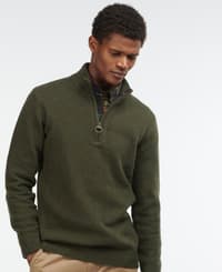 M's Holden Half Zip Dark Olive - view: 1