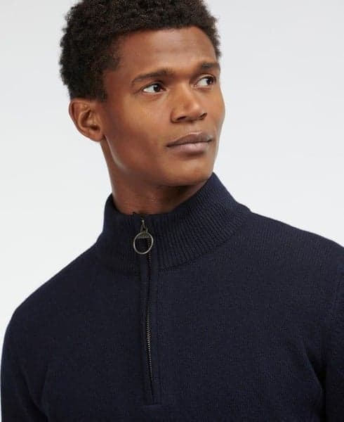 M's Holden Half Zip Navy, view: 6