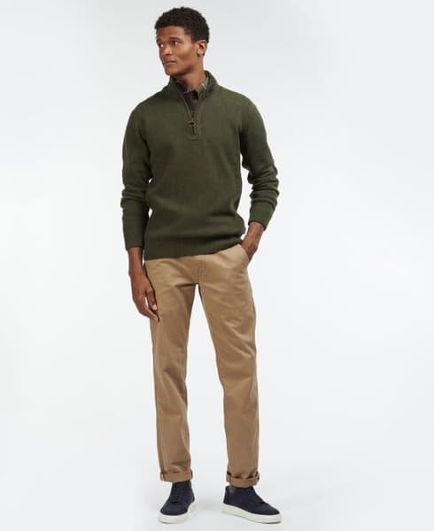 M's Holden Half Zip Dark Olive, view: 3