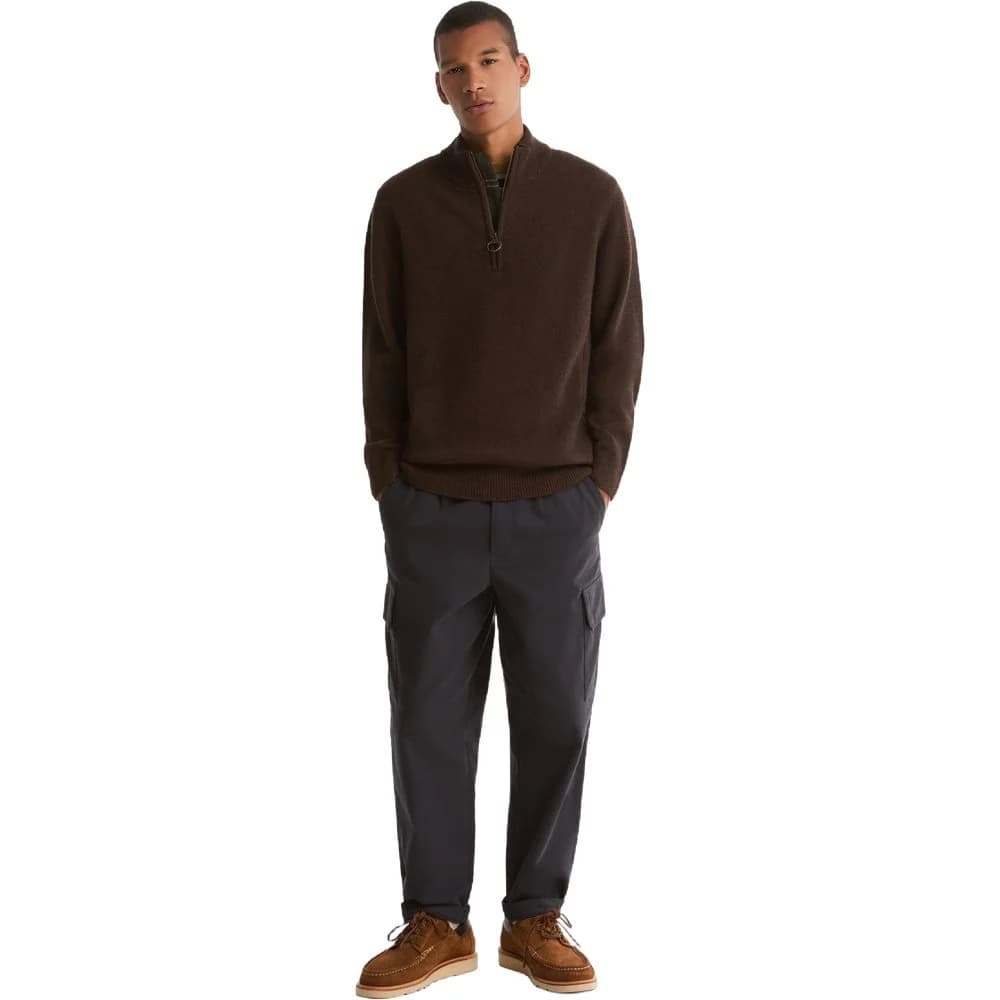 M's Holden Half Zip Dark Oak, view: 1