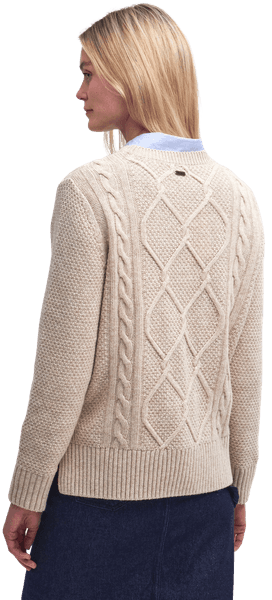 W's Burne Crew Neck Oatmeal/Hessian Tart, view: 4