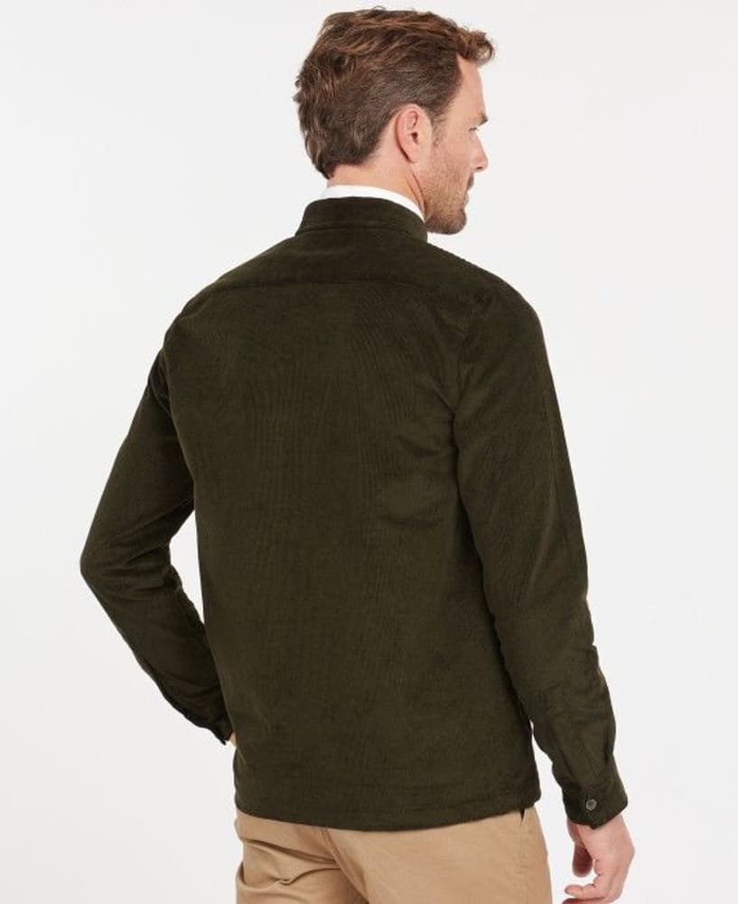 M's Cord Overshirt Olive, view: 2
