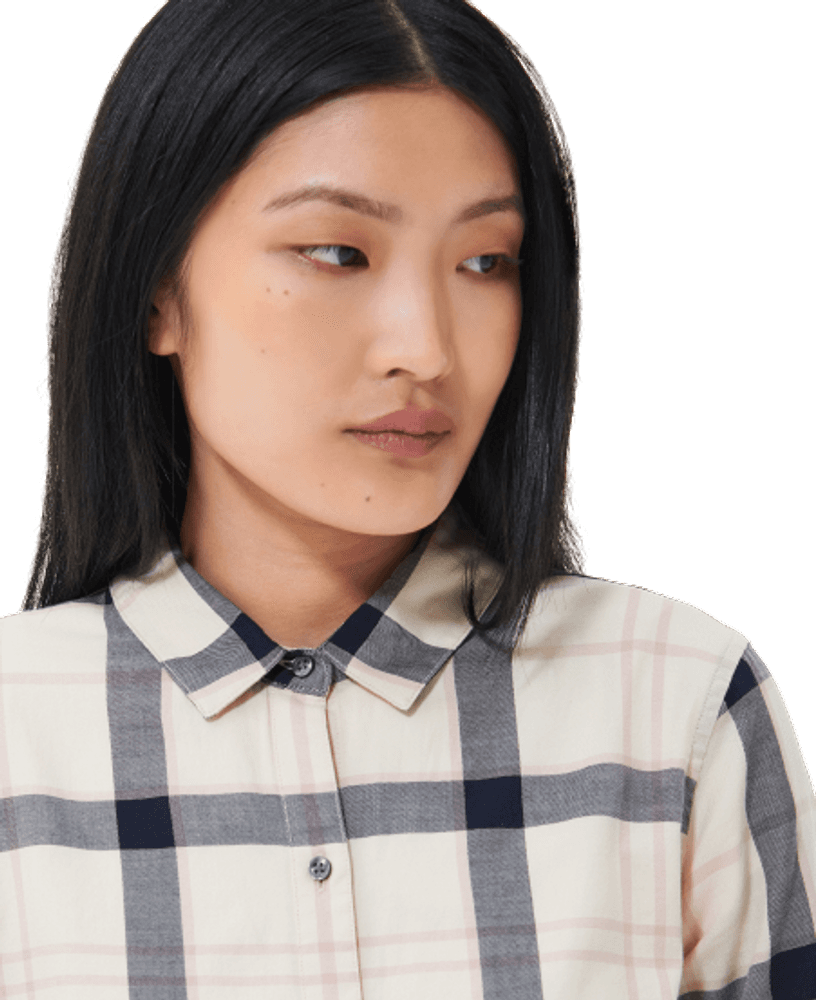 W's Moorland Shirt Cloud/Gardenia Check, view: 1